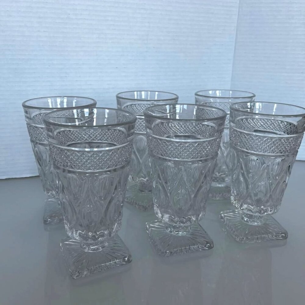 Vintage Imperial Cape Cod Style Drinking Glasses – Set of 6